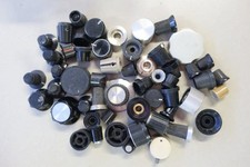 Lot 40+ Vintage Antique TV Ham Military Guitar Amp Tube Radio Control Knobs picture