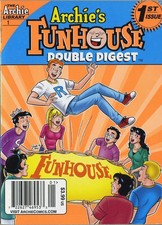 Archie's Funhouse Double Digest #1 (Newsstand) FN; Archie | w/Bag+Board picture