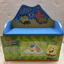 Nickelodeon Spongebob Wall Shelf 2003 New In Box picture