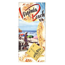 Virginia Beach VA Photos People 1956 Vintage Sightseeing Brochure picture