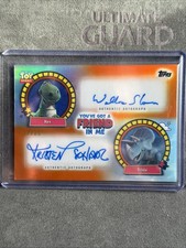 Toy Story Topps Rex And Trixie YGF-SS Auto Wallace Shawn & Kristen Schaal /25 picture
