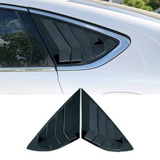 Boltry Window Louvers for Ford Fusion 2013-2021 - Bright Black picture