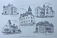 1891 South Dakota Astor Memorial Ashland Park Illinois Central Depot Sioux Falls picture