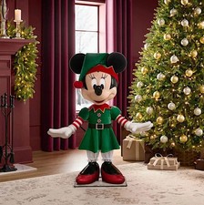 Disney 4 FT Animated Minnie Mouse Interactive Christmas Holiday Decoration picture