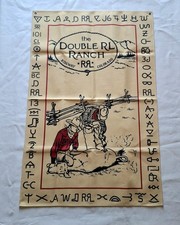 RRL Ralph Lauren Double RL Ranch Colorado Canvas Banner Western Display 100x65cm picture
