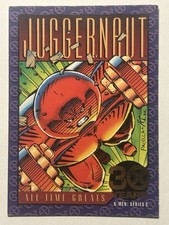 1993 Skybox Marvel X-Men JUGGERNAUT All-Time Greats #G-3 Gold 30 Years picture