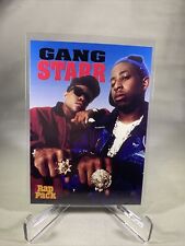 1991 The Rap Pack GANG STARR #35 Rap Hip Hop Rapper Trading Card picture