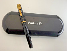 Pelikan R400 Rollerball Pen Black GT W Germany Excellent in Box R400 Tag refills picture