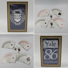 Yale University 1986 Reunion Playing Cards Lot Crest Logo Class Alumni VTG picture