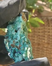 AZURITE/MALACHITE ON MATRIX FROM Zambia 20g Ss16 picture