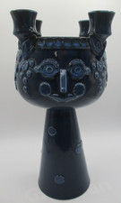 RARE ROSENTHAL BJORN WIINBLAD CENTERPIECE HEAD VASE 4 CANDLE HOLDER ~ 14 1/4