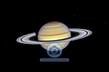 SATURN WITH RING SPOKES HUBBLE IMAGE 4X6 PHOTO picture