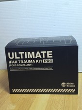 RHINO RESCUE IFAK Trauma Kit Pro with CAT Tourniquet (Black) #TL4 picture