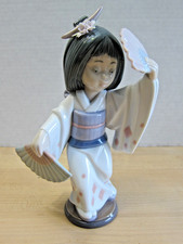 Lladro 6230 Oriental Dance Geisha Girl Figurine With Box picture