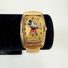 Vintage 1988 Seiko Mickey Mouse 60th Anniversary Watch 2K03-5009 Japan picture