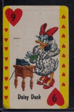 1955 Walt Disney Whitman- Daisy Duck #9 - Yellow picture