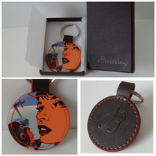 Breitling Keyring Bag Charm - Iconic Kevin T Kelly Lady Luck Pop Art Design NEW picture