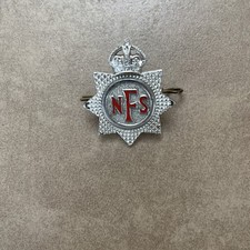 Vintage WW2 National Fire Service (NFS)Cap Badge picture
