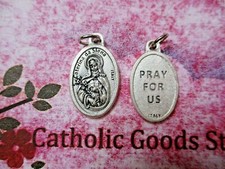 Saint St. Catherine of Siena - Pray for Us - Ox Die-Cast Italian 1 inch Medal picture