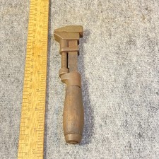Vintage J.W. Allison Wrench Monkey Pipe Smooth Jaw 6 1/2