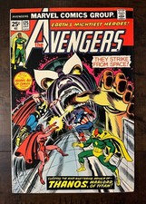Avengers 125 Thanos Classic cover. 1974 picture