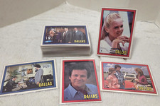 🔥🔥VINTAGE 1981 DONRUSS DALLAS (TV SHOW) - COMPLETE 56 CARD SET - J.R. EWING picture
