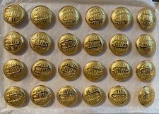 Vintage Lot of (24) THIRD AVENUE RAILWAY NYC Railroad 5/8
