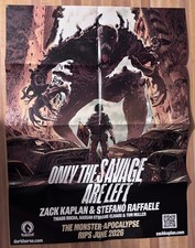 Only the Savage Are Left #1 Promo Poster Dark Horse 2026 Zack Kaplan 18x24 picture