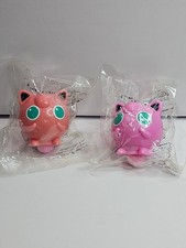 Vintage 2000 Pokémon Jigglypuff Battle Tops Kelloggs Spinner, 2 Of Them, Sealed picture