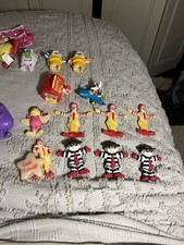 Vintage Ronald McDonald Hamburgler Birdie Grimace Toys 1984 1988 1995 Lot Of 13 picture
