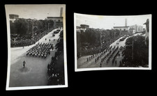 Original Morrocco Africa Parade Photos French Troops & Band Photographs Military picture