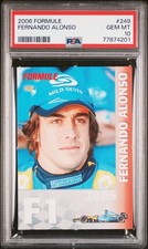 2006 FORMULE #249 FERNANDO ALONSO PSA 10 picture