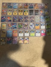 50 card Pokemon card lot(30th anniversary, ex cards, pitch black, 2025 worlds) picture