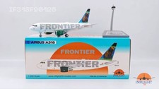 Inflight IF318F90126 Frontier Airlines A318-100 N801FR Diecast 1/200 Model picture