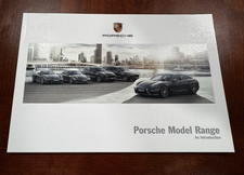 Porsche Panamera/911/Cayman/Macan/Cayenne Model 2017 Sales Prestige Brochure picture