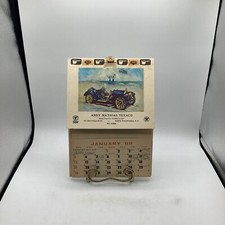 1969 Andy Mathias TEXACO Calendar *RARE* picture