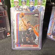 Topps 2025-26 Topps Chrome Basketball VJ Edgecombe RC #153 Philadelphia 76ers picture