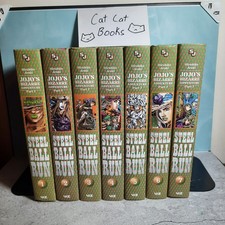 📚Jojo's Bizzare Adventure Part 7 Steel Ball Run Vol. 1-7 English Manga picture