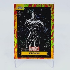 KRONOS 2024 Topps Chrome Marvel Human Torch Refractor /39 SSP 🔥 picture
