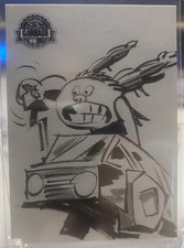 Topps 2023 Garbage Pail Krashers Sketch Card Lowell Isaac 1/1 picture