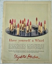 1961 Elizabeth Arden lipsticks have yourself a whirl Vintage cosmetic Ad picture