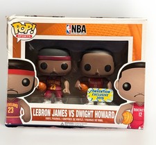 Funko POP - Lebron James vs Dwight Howard convention Exclusive 2015 *damaged* picture