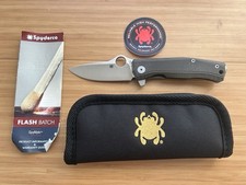 Spyderco Flash Batch SpyMyto C265MTIP - Green Micarta / Ti - M398 #1535/2000 picture