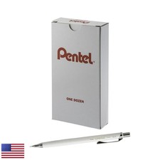 Pentel Orenz Mechanical Pencil 0.2mm White Barrel Box of 12 PP502W picture