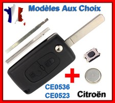 Key plip cover for Citroen C2/c3/c4/c5/c6 2 buttons CE0523 CE0536 choice picture