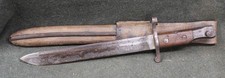 Ross Rifle Co (Canada) WWI US Marked Model 1905/10 Bayonet Knife & Sheath WWI picture