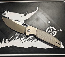 Artisan Cutlery-Titanium Handle Frame Lock- See Description picture