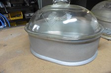 Vtg Guardian Service Ware Aluminum Cookware 1 Pots 1 glass lid picture