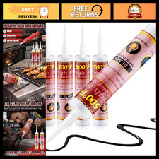 4 Packs 500°F Rtv High Heat Silicone Sealant 10oz High Temp Gasket Maker picture