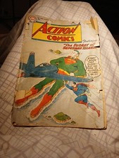 Action Comics 224 Dc Jan 1957 Silver Age classic cover Secret Of Superman Island picture